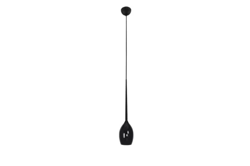 Lampa wisząca IZZA czarna 1xE14 wys.135cm