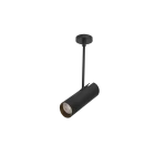 Spot LENS ROUND czarny 1xGU10