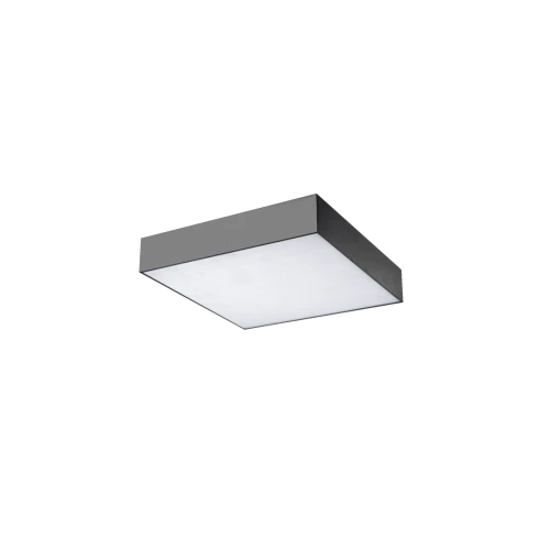 Plafon MONZA II S 3000K czarny LED szer.40cm