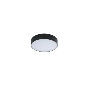 Plafon Azzardo MONZA II R 30 3000K czarny LED szer.30cm