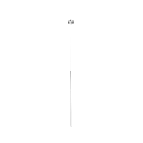 Lampa wisząca LOUISE srebrna 1xLED wys.230cm