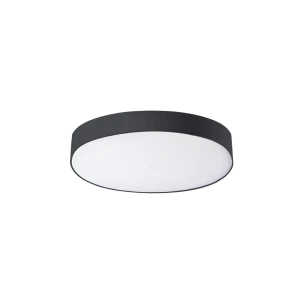 Plafon Azzardo MONZA II R 60 4000K czarny LED szer.60cm