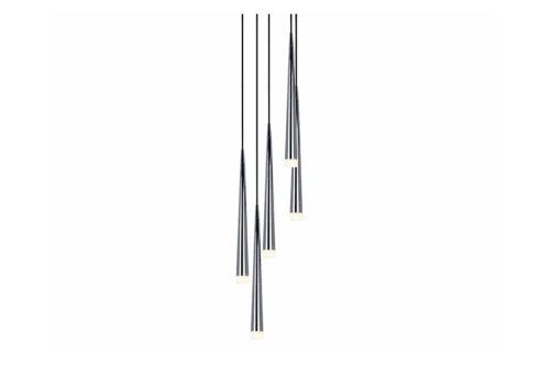 Lampa wisząca STYLO chrom 5xG9 wys.225cm
