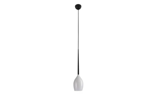 Lampa wisząca IZZA  biała 1xE14 wys.135cm