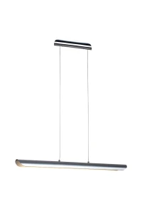Lampa wisząca Azzardo RAY chrom srebrna 1xLED wys.120cm