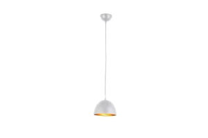 Lampa wisząca Azzardo MODENA 18 biało/złota 1xE14 wys.160cm