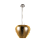 Lampa wisząca Azzardo BALORO L złota 1xGU10 wys.170cm