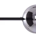 Lampa wisząca SANDRA czarna LED 1xLED wys.130cm