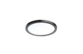 Plafon SLIM 15 ROUND 3000K IP44 czarny LED szer.14.5cm