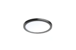 Plafon Azzardo SLIM 15 ROUND 3000K IP44 czarny LED szer.14.5cm