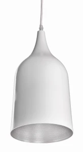 Lampa wisząca Azzardo FABIO M biała 1xE27 wys.170cm