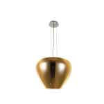 Lampa wisząca Azzardo BALORO M złota 1xGU10 wys.160cm