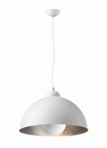 Lampa wisząca Azzardo TOMA biała 1xE27 wys.160cm