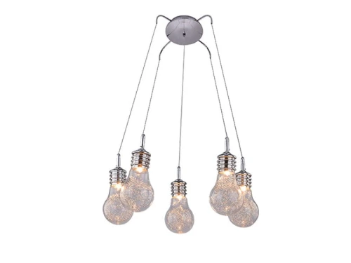 Lampa wisząca OTUS 5 transparentna 5xG9 wys.180cm