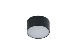 Plafon Azzardo MONZA R 12 4000K czarny LED szer.11.5cm