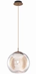 Lampa wisząca Azzardo HELENA A mosiądz 1xLED wys.180cm