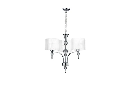Lampa wisząca IMPRESS biała 3xE27 wys.88cm