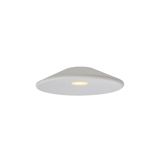 Abażur/klosz TENTOR DISC biały szer.9.2cm wys.1.8cm