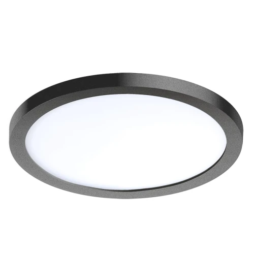 Oprawa podtynkowa SLIM 15 okrągła 4000K IP44 czarna LED
