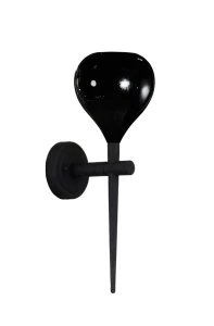 Kinkiet Azzardo Aga Wall Black