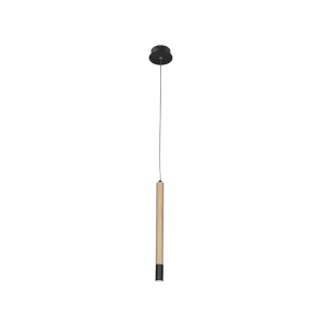 Lampa wisząca Azzardo IZOLDA czarna LED 1xLED wys.190cm