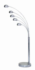 Lampa Podłogowa Azzardo Palp Chrom