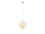 Lampa wisząca Azzardo biała BALL 20 biała 1xE27 wys.150cm