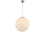 Lampa wisząca Azzardo biała BALL 50 biała 1xE27 wys.160cm