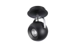 Kinkiet Azzardo Gulia Black Wall