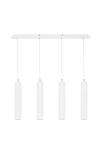 Lampa wisząca Azzardo TUBO 4 biała 4xGU10 wys.120cm