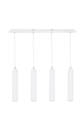 Lampa wisząca TUBO 4 biała 4xGU10 wys.120cm
