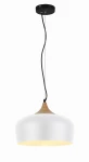 Lampa wisząca Azzardo PARMA biała 1xE27 wys.170cm