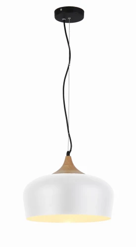 Lampa wisząca PARMA biała 1xE27 wys.170cm