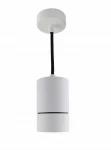 Lampa wisząca Azzardo RAFFAEL biała 1xGU10 wys.125cm