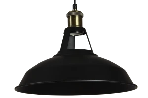 Lampa wisząca Azzardo NEW AXEL czarna 1xE27 wys.170cm