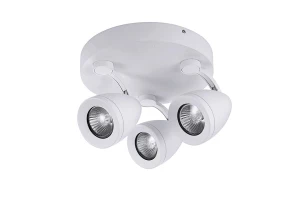 Plafon Azzardo ALBICO 3 biały ROUND 3xGU10 szer.28cm