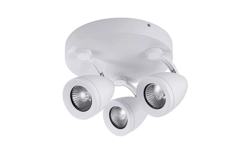 Plafon ALBICO 3 biały ROUND 3xGU10 szer.28cm