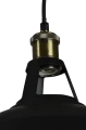 Lampa wisząca NEW AXEL czarna 1xE27 wys.170cm