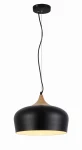Lampa wisząca Azzardo PARMA czarna 1xE27 wys.170cm