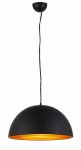 Lampa wisząca Azzardo MODENA 40 czarno/złota 1xE27 wys.170cm