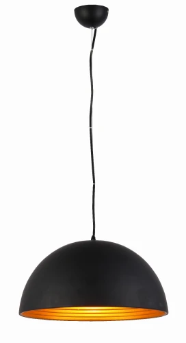 Lampa wisząca MODENA 40 czarno/złota 1xE27 wys.170cm