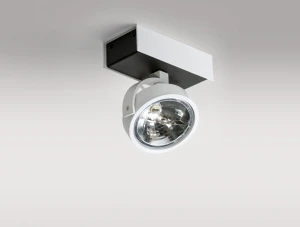 Spot MAX 1 12V biały, czarny 1xAR111