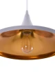Lampa wisząca CHINK biało/złota 1xE27 wys.170cm