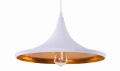 Lampa wisząca CHINK biało/złota 1xE27 wys.170cm