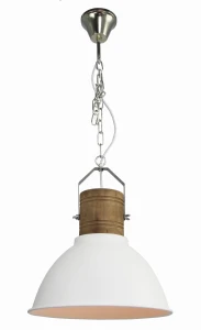 Lampa wisząca Azzardo DUNCAN biała 1xE27 wys.140cm