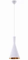 Lampa wisząca VITA biało/złota 1xE27 wys.170cm