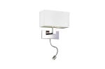 Kinkiet Azzardo Martens Wall Led White