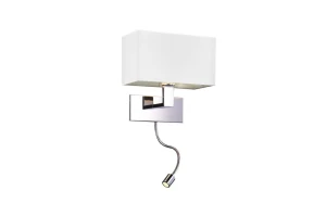 Kinkiet Azzardo Martens Wall Led White