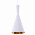 Lampa wisząca VITA biało/złota 1xE27 wys.170cm