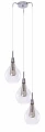 Lampa wisząca ELEKTRA transparentna 3xG9 wys.220cm